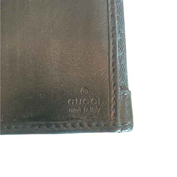 Gucci Punch Continental GG Canvas Wallet EUC - Picture 6 of 8